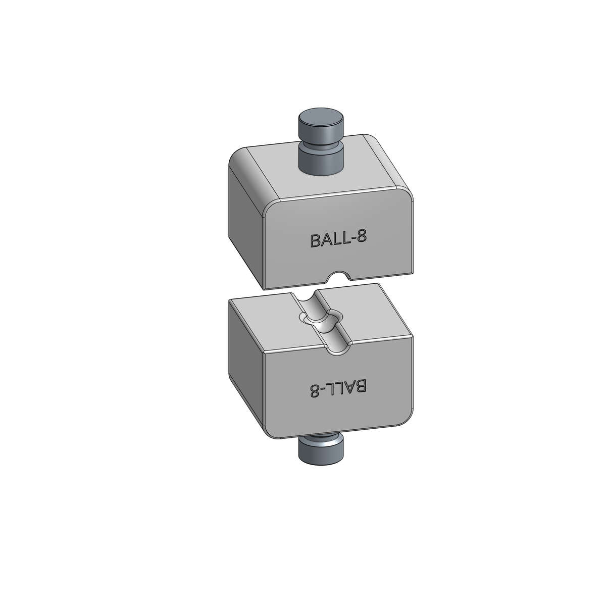 YCP 240C Ball Die Set for 3mm (1/8") Ball Fittings - 101.240.079