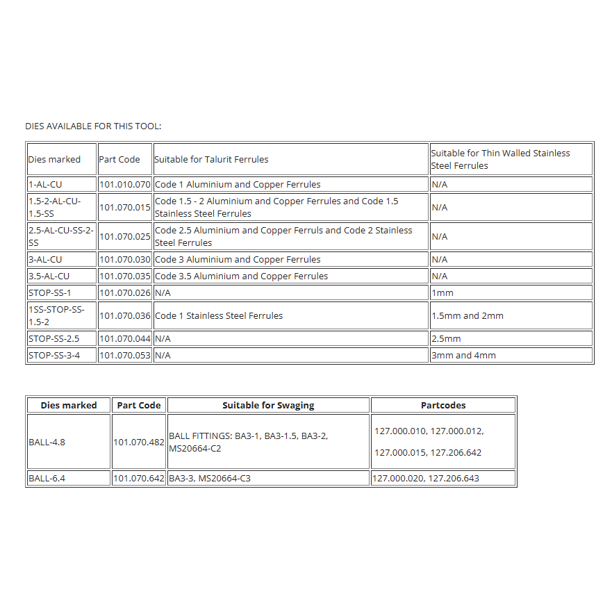 TECNI® YCP-70C Hydraulic Cable Crimper (tool only) - 101.100.070