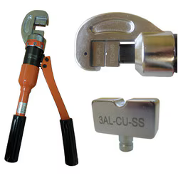 TECNI® YCP-120C Hydraulic Cable Crimper 1mm-5mm range with TECNI® Die Sets - 101.200.120