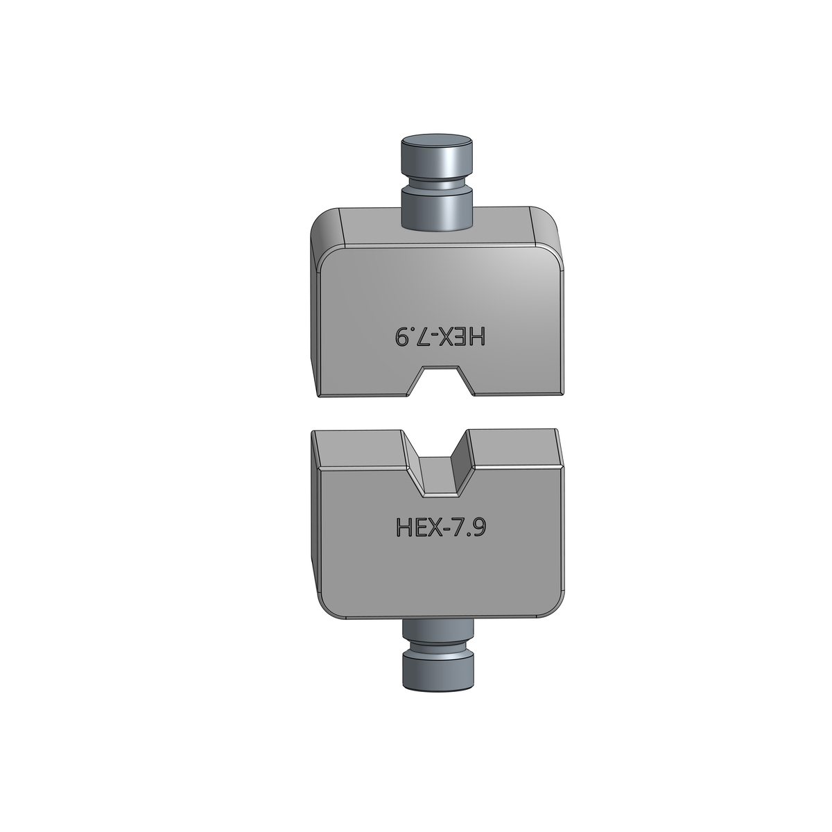 YCP 240C Hex Die Set for 5mm Stainless Cable Fittings - 101.240.790