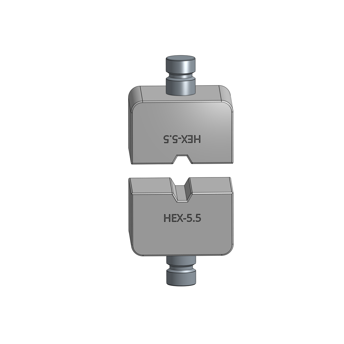 YCP 240C Hex Die Set for 3mm Stainless Cable Fittings - 101.240.550