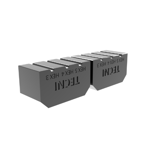 TECNI® Hex Die Set for Stainless Swage Fittings for YCF-630 Hydraulic Swaging Tool - 101.630.360.