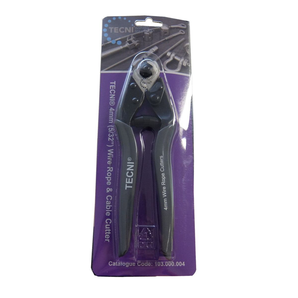 TECNI® SCC-712 Cable Cutter to cut 3mm-4mm diameter Cable - 103.000.004
