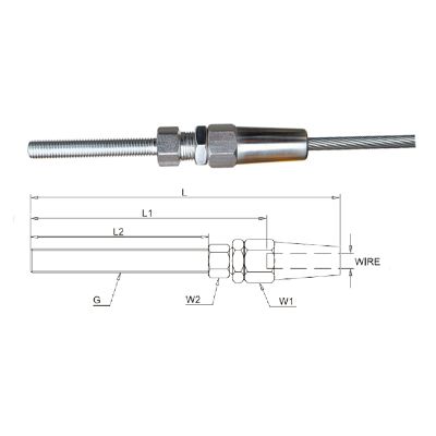 螺柱-SS-4-M6-RH-无铆钉