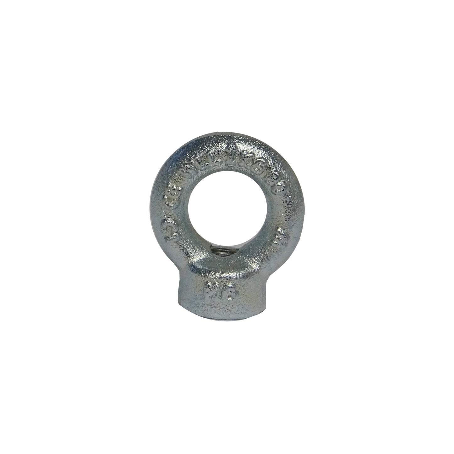 M6 White Zinc-Plated (BZP) Lifting Eyenut DIN 582 Certified WLL: 75 kgs - 106.051.006