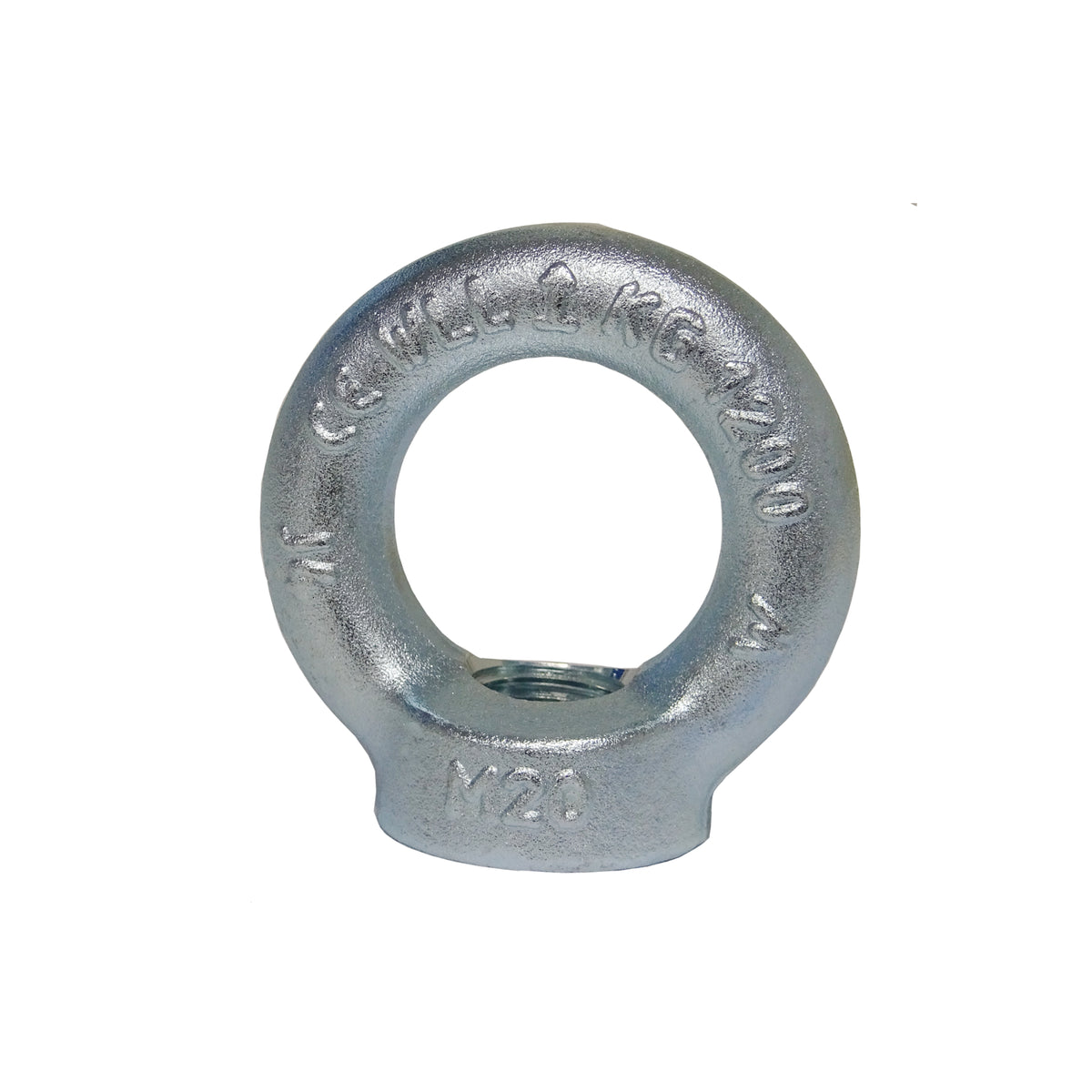 M20 White Zinc-Plated (BZP) Lifting Eyenut DIN 582 WLL: 1200 kgs - 106.051.020