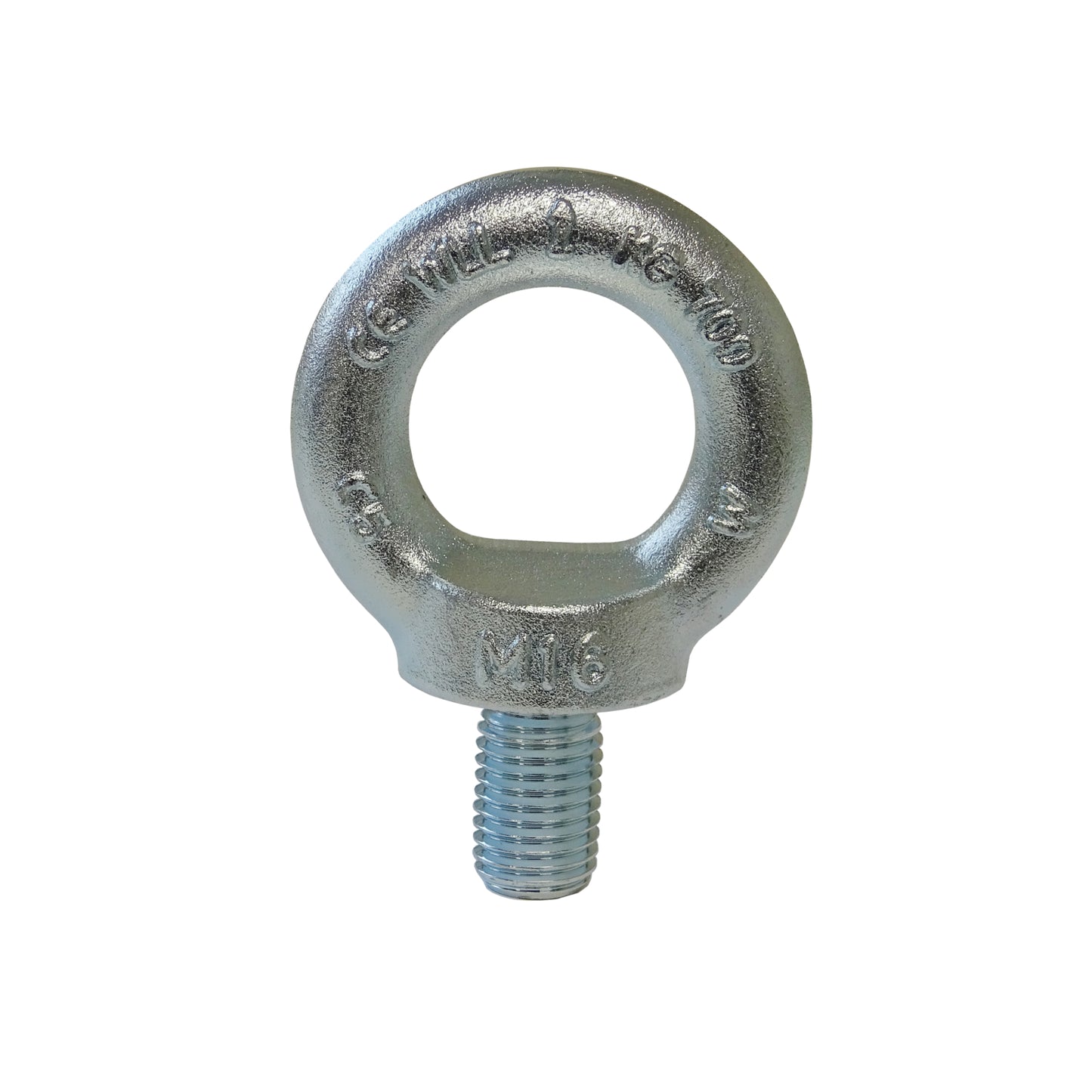 M16 Zinc Plated Lifting Eyebolt DIN 580 WLL: 700 kgs - 106.053.016