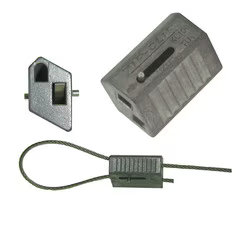 Kwik-Loc KL100 Cable Grip for 1.5mm-2.3mm 7x7 Cable. Max Suspension WLL 50 kgs - 113.015.023