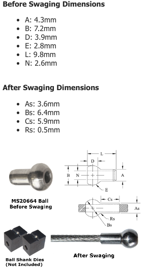 BOLA-SS-2-MS20664-C3