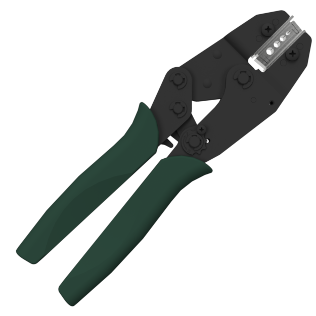 TECNI® Professional Crimping Tool for Code 1, 1.5, 2 & 2.5 Aluminium & Copper TALURIT Ferrules - 150.100.125
