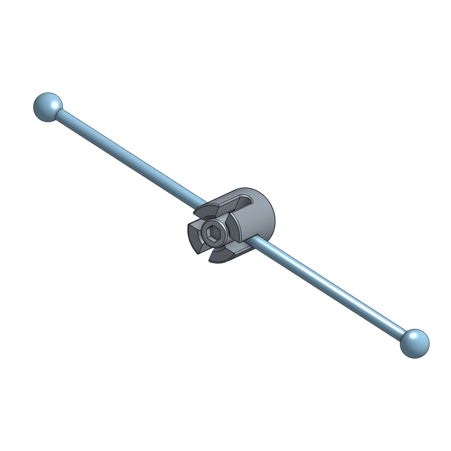 2.5mm Stainless Steel Trellis Climber Support Rod Polished Finish - 150.150.025
