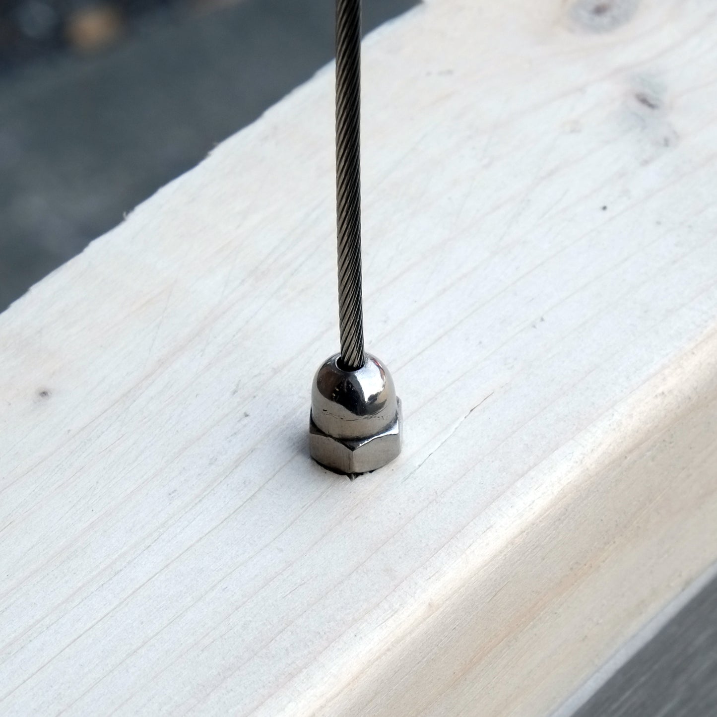 TECNI 3mm Vertical Balustrade Cable Into Metal & Wood Posts - 160.325.003