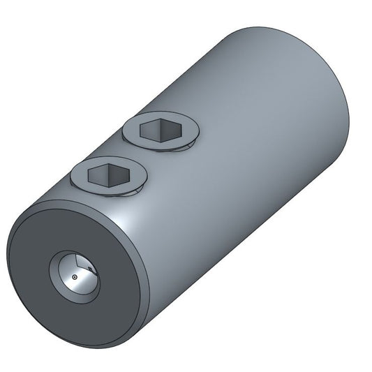 Stainless Steel Tension Fitting on a white background