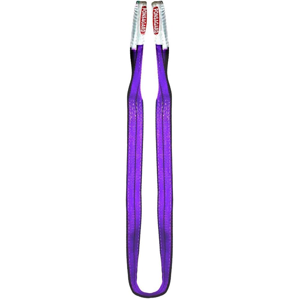 PONSAGARD® 1t purple Round Sling on a white background.