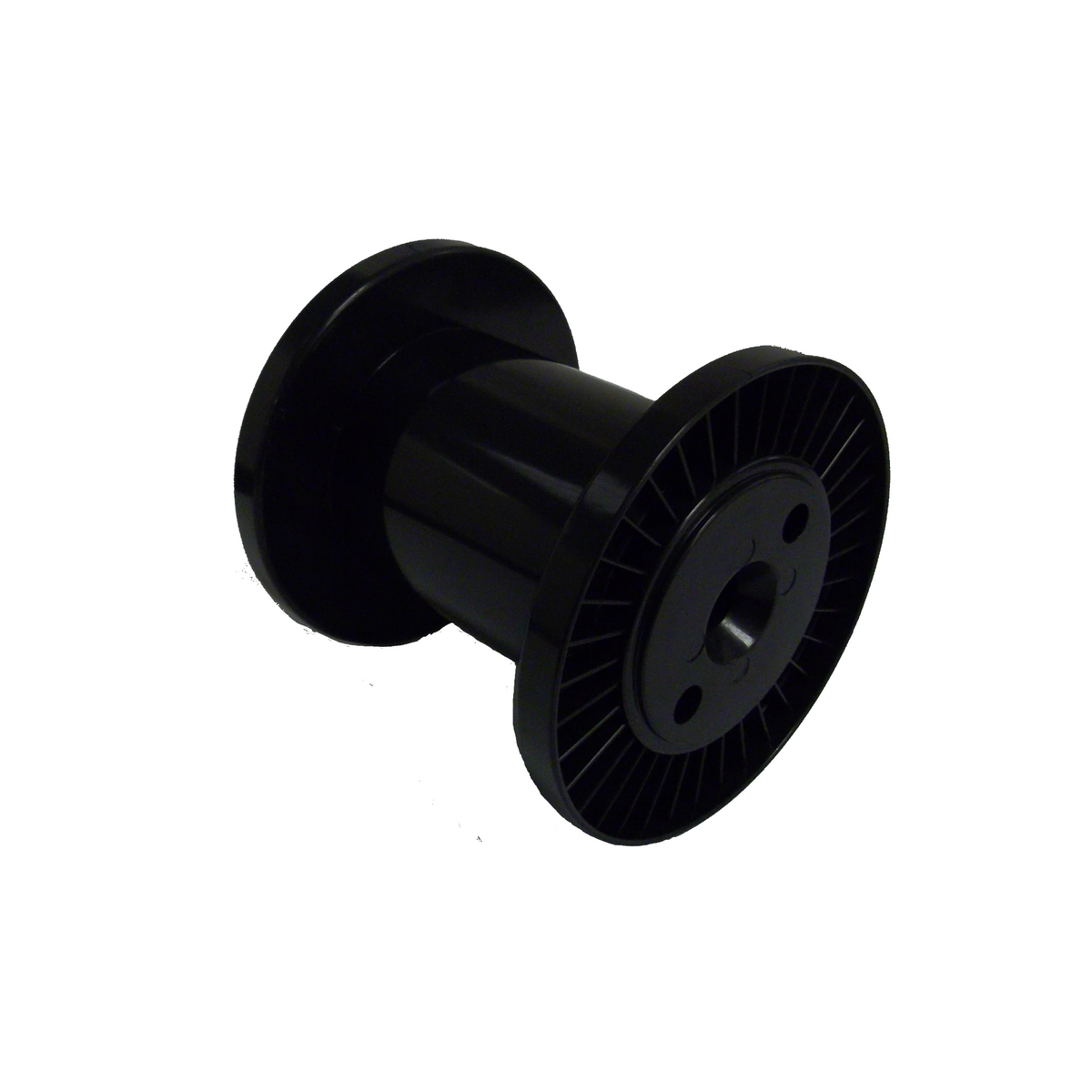 Reel DIN 160 Black ABS 22mm Bore - 200.160.022 .