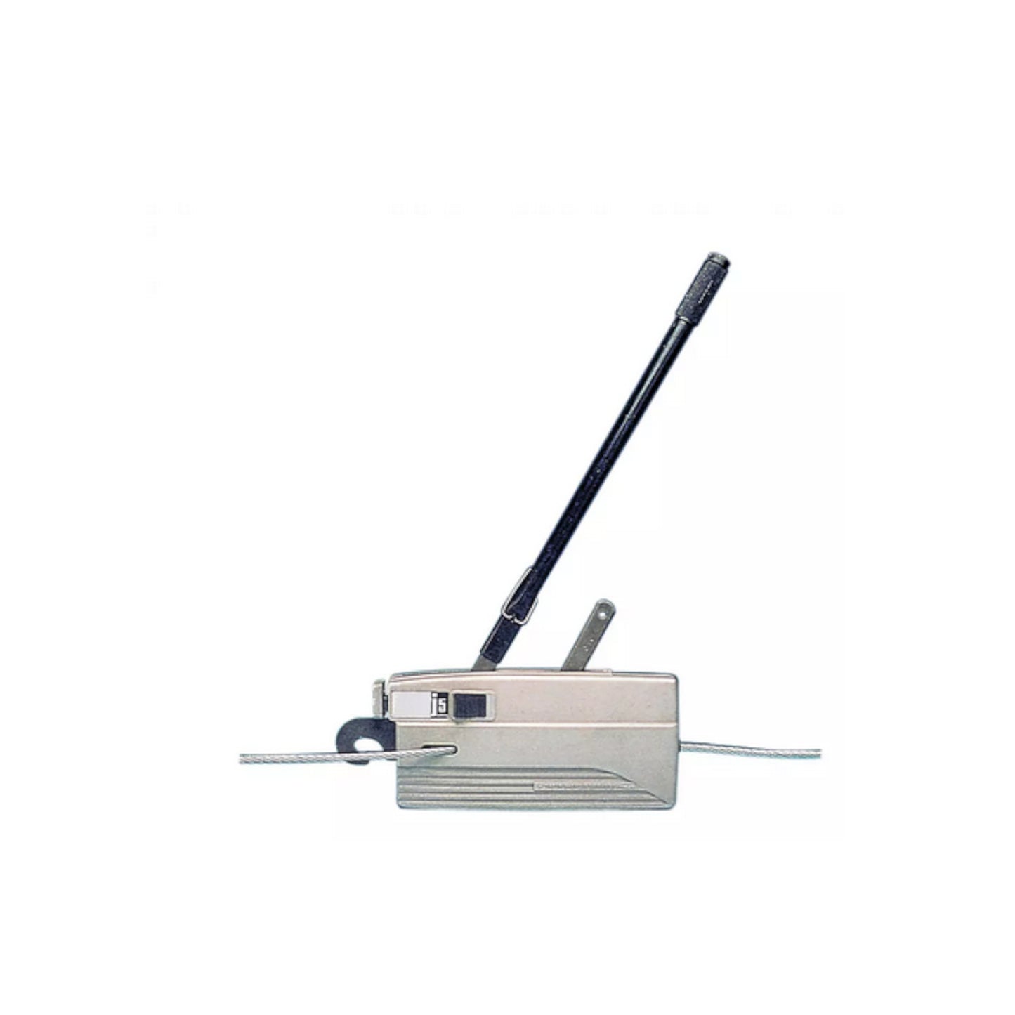 Tractel J5 Tirfor Lever operated Winch c/w 6.5mm dia x 10 mtr wire rope & Hook plus 2 Wire Slings & Operating Lever WLL: 500 kgs -: 203.102.005 .