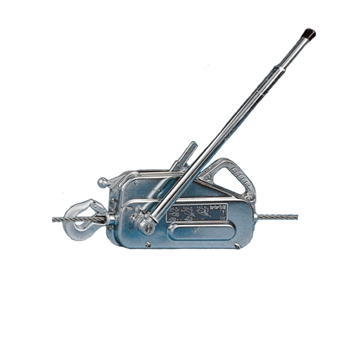 Tractel TU16 Tirfor Lever operated Winch c/w telescopic Operating Lever WLL: 1600 kgs -: 203.107.016 .