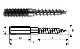 螺钉-SS-M8-A2-RH-23-销钉-螺钉