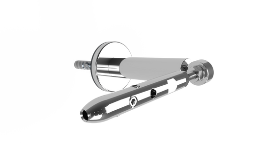 TECNI Pro Stainless Steel Trellis Tension Pillar for 4mm Diameter Cable Distance = 100mm from the wall . - 208.645.100 .