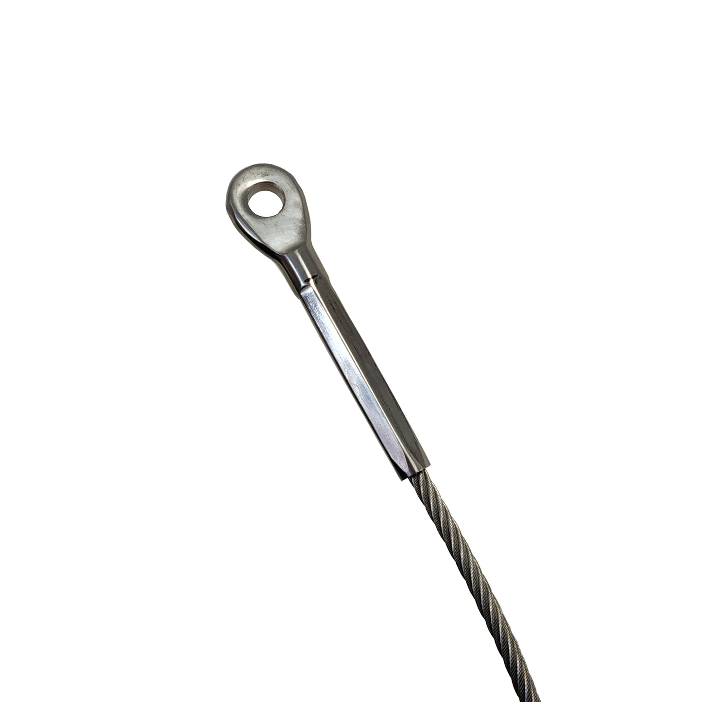 2.5mm A4-AISI 316 Stainless Steel Eye Terminal Standard Type - 208.814.025 .