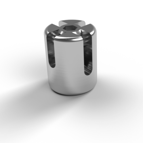 M10 A4-AISI 316 Stainless Steel Crossover Clip for 3mm Cable - 208.842.443