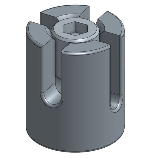 M12 A4-AISI 316 Stainless Steel Crossover Clip for 4mm Cable - 208.842.444 .