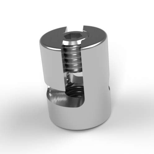 3mm Multi Angle Cross Clip (suitable for 2.5mm & 3mm Cable & Rod) - 208.900.003