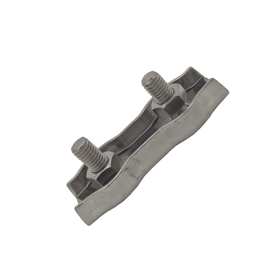 2mm Stainless Duplex Wire Rope Clip - 309.101.002 .
