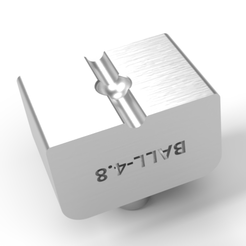 YCP 70C Ball Die Set for 0.8mm, 1mm, 1.2mm & 1.5mm Ball Fittings - 101.070.048