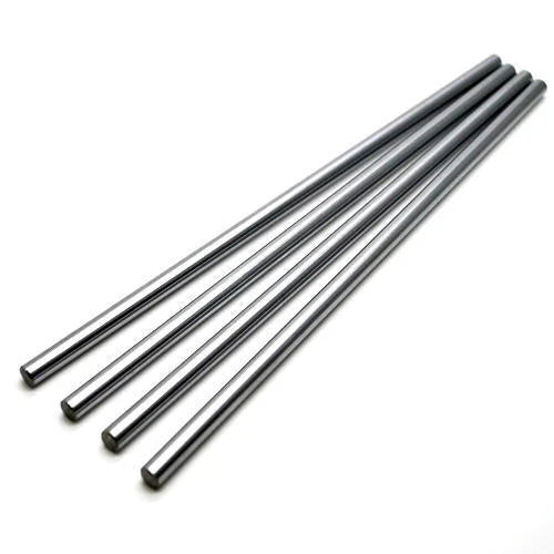 TECNI Stainless Steel 2.5mm Rod, 4 pieces on a white background