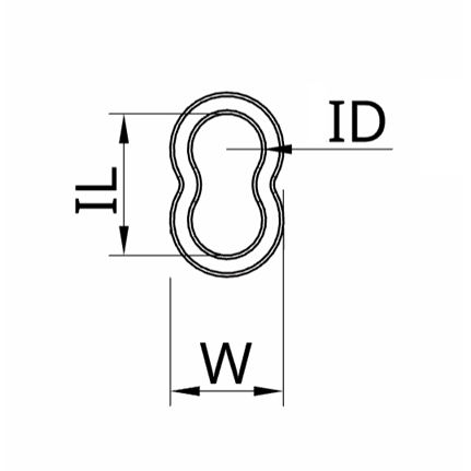 Code 0.8 Double Copper Nickel Plated Ferrule - 115.000.080