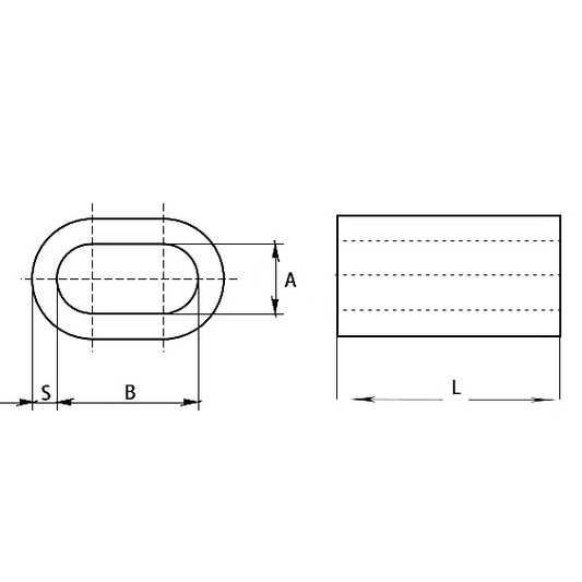 Code 1.5 Aluminium Ferrule - 200.300.015 .
