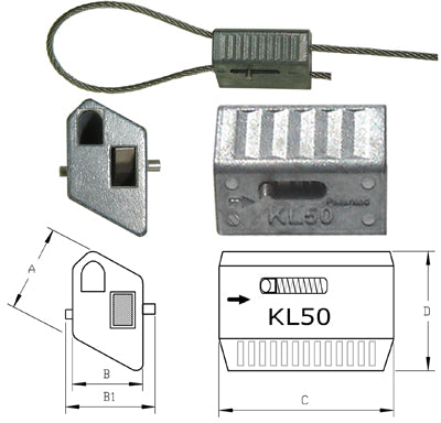 Cable 100-KL50-R200GG