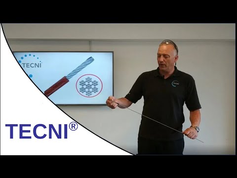 0.54mm 7x7 A4-AISI 316 Stainless Steel Cable MBL 16kgs Clear Nylon 12 Coated 0.7mm - 643.000.540 .