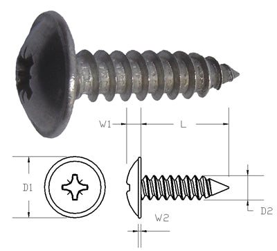 螺丝-SS-4.2-19-法兰-POZI-DIN-4174