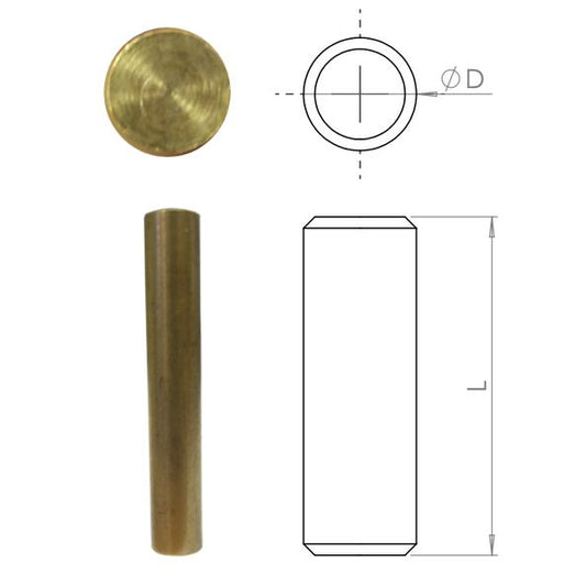 Tractel Shear Pin for Tirfor T508 Winch Part No: 29506 -: 190.029.506 .