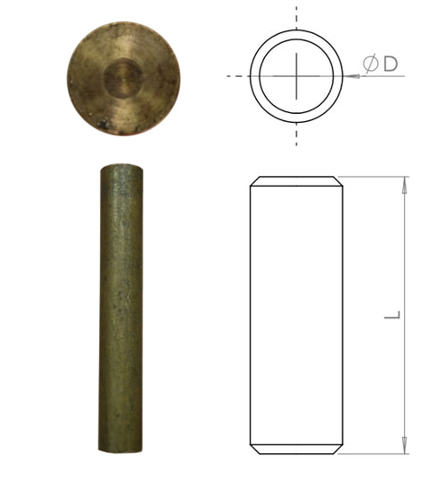 Tractel Shear Pin for Tirfor T532 Winch Part No: 41206 -: 190.041.206 .