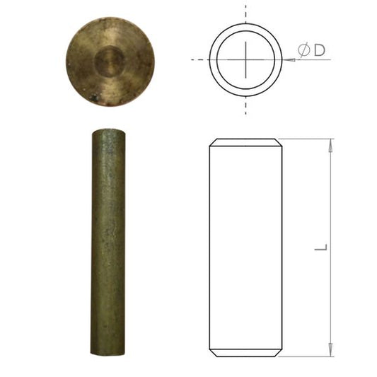 Tractel Shear Pin for Tirfor T532 Winch Part No: 41206 -: 190.041.206 .