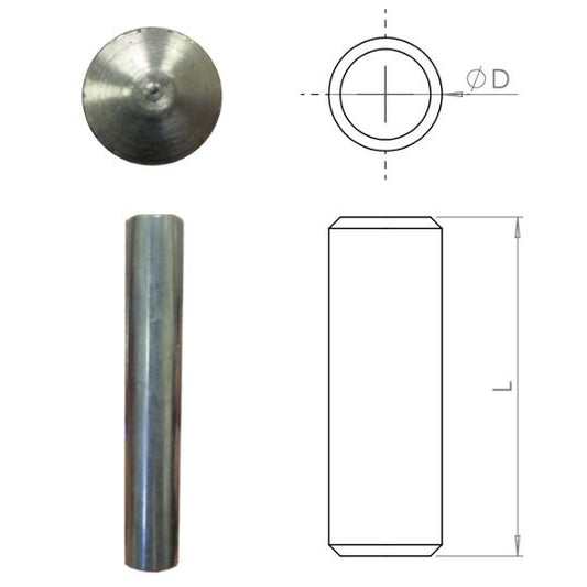 Tractel Shear Pin for Tirfor TU32 Winch - 190.006.866