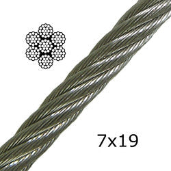 Stainless Wire Rope - 7x19