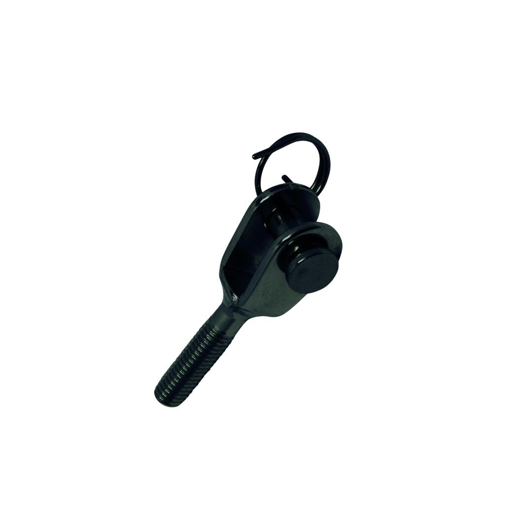 Black Stainless Threaded Mini Jaw