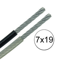 Galvanised Nylon Coated Cable - 7x19