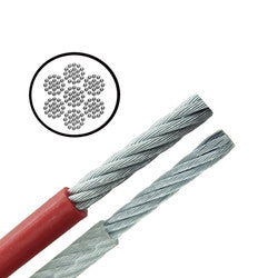 Galvanised PVC Coated Cable - 7x19