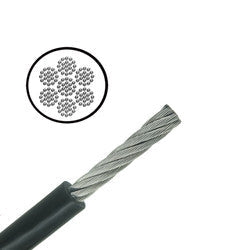 Stainless Steel PVC Coated Cable - 7x19