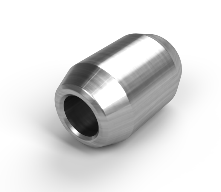 5mm (3/16") A2-AISI 304 Stainless Steel Stop ST24-6 Type (Equivalent Boeing Commercial Aircraft Standard Part BACT14A) - 127.243.050.