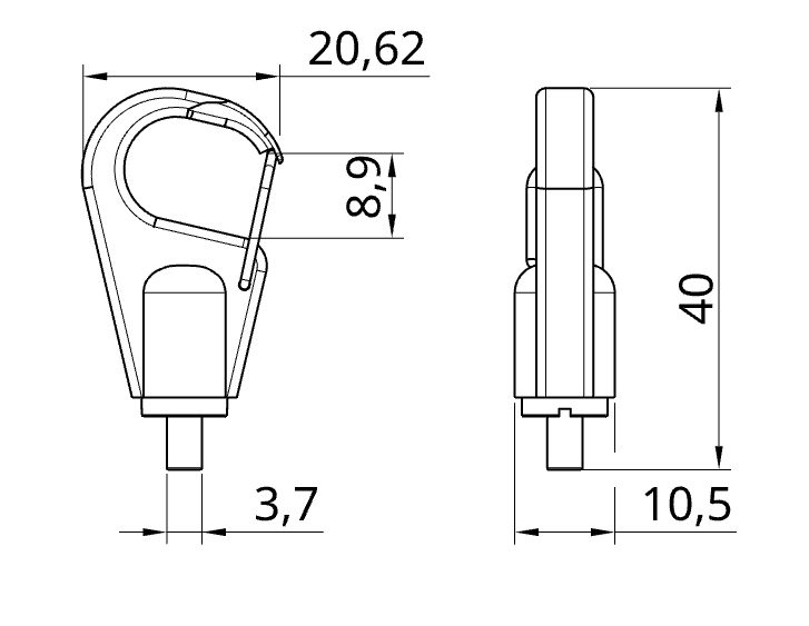 TG-1.5-钩式门锁-NH