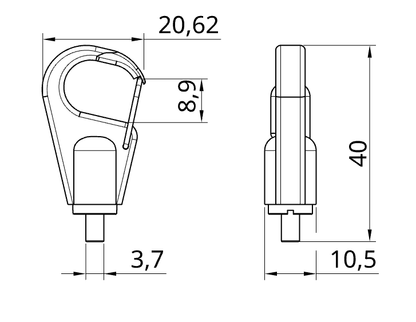 TG-1.5-钩式门锁-NH