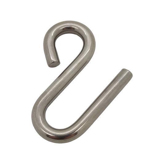 5mm x 50mm A4-AISI 316 Stainless Steel S Hook Long - 208.966.405