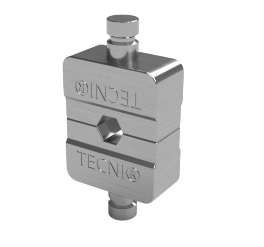 YCP 240C Hex Die Set for 4mm & 5mm Gym Fittings - 101.240.900