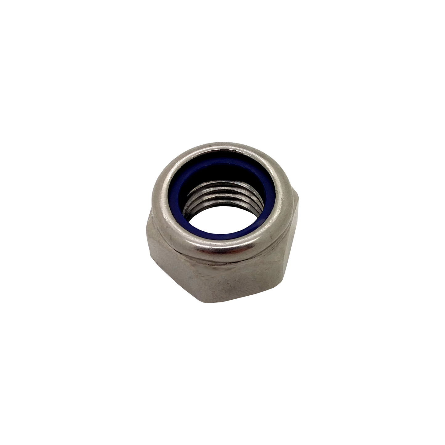 M10 RH A4-AISI 316 Stainless Steel DIN 985 Hexagon Nyloc Lock Nut - 303.514.010